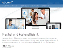 Tablet Screenshot of ebcom.ch